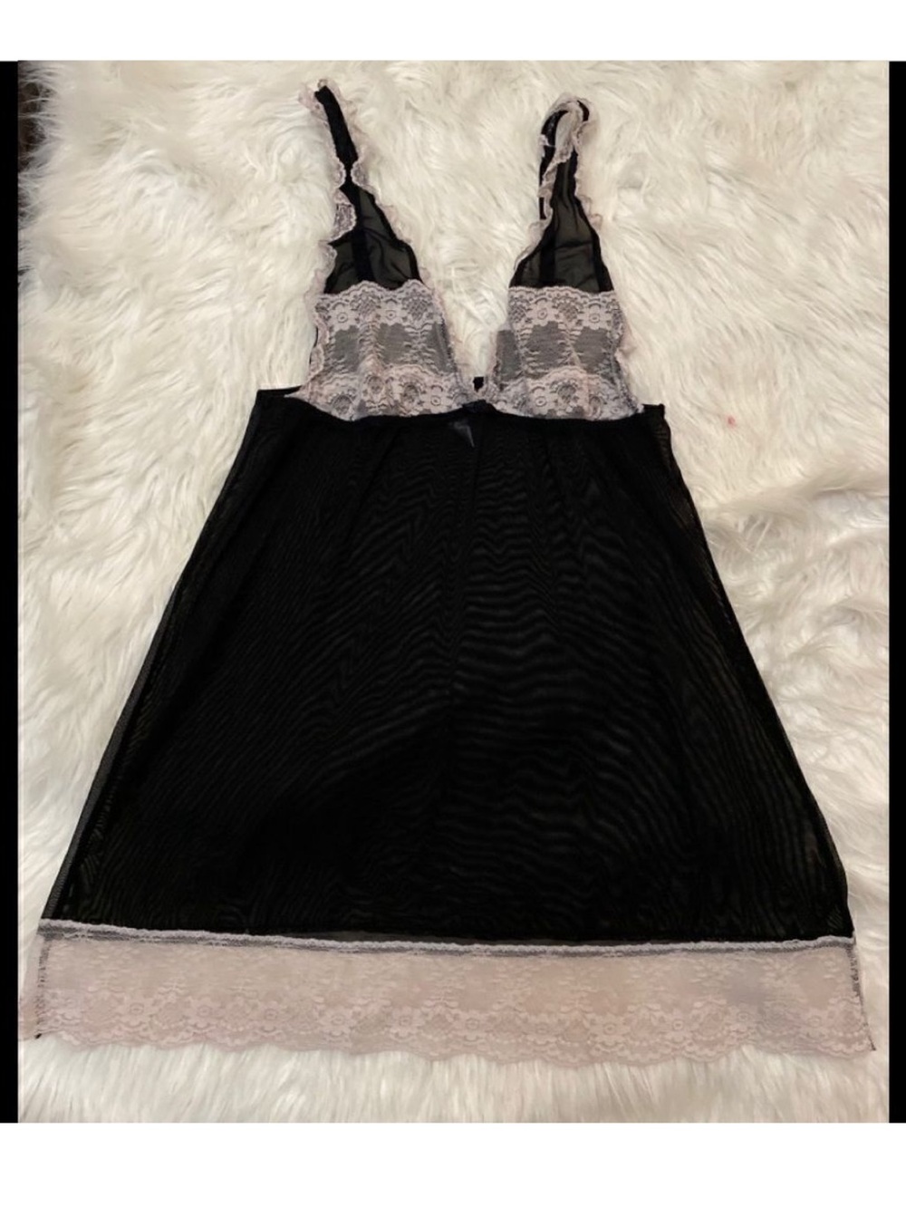 Marilyn Monroe Sexy Lace See-through Mesh chemise  size M